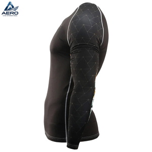 Rashguard de Manga Larga para MMA y BJJ con Diseño Personalizado, de la Mejor Calidad, para Entrenamiento Físico Masculino, de Secado Rápido, para Adultos - Product Image 2