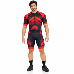 Maillot de cyclisme pour hommes, grande taille, respirant, séchage rapide, confortable, pour vélo de route, entraînement, course, équipe, club - Product Image 1