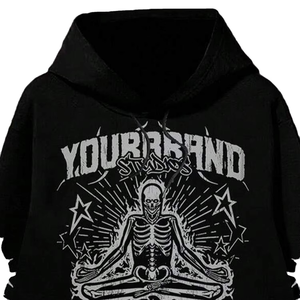 เสื้อฮู้ดดี้ TRADE IN MFG Gym Sportswear ผ้าคอตตอนหนานุ่ม ใส่ได้ทั้งชายและหญิง ไซส์พลัส รับสกรีนโลโก้ ปักลาย 3 มิติ เอวยางยืด เหมาะสำหรับออกกำลังกาย - Product Image 6