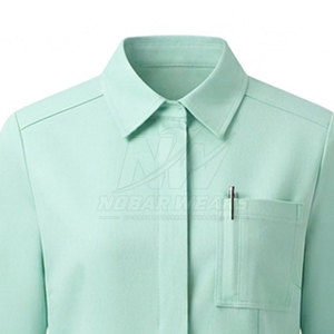 Bata de Laboratorio Corta, Ropa de Trabajo Médica para Doctores, Personal Clínico, Uniforme Profesional, Diseño de Logotipo Personalizado, Fabricante Mayorista - Product Image 4