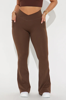 Vêtements de sport pour femmes personnalisés, vêtements de fitness doux et à séchage rapide, vêtements de sport pour l'entraînement, extensibles dans 4 directions, ensembles de leggings de yoga en deux pièces
