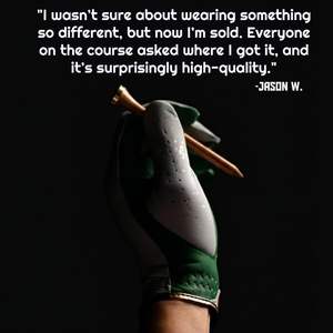 Guante de golf de cuero Cabretta de primera calidad para hombre, sensación suave de nivel profesional, agarre duradero y transpirable – Se usa en la mano izquierda - Product Image 6