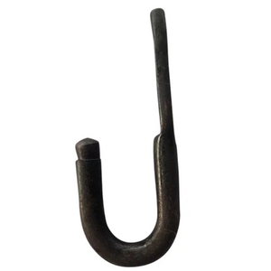 Rustic Metal Wall <b>Hook</b> Heavy-Duty Single Coat <b>Hook</b> for Home Bathroom Clothing Storage Usage Installation with Drill - Product Image 4