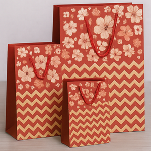 Bolsas de Compra de Papel Kraft Reutilizables, Biodegradables y Ecológicas, Impresas Personalizadas con Logotipo Cailyn, con Cinta, MOQ Bajo, para Supermercado - Product Image 1