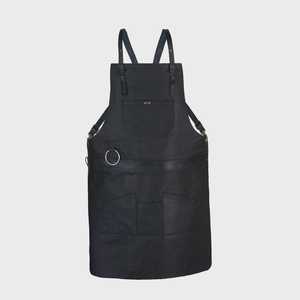 Tablier en cuir pleine fleur robuste, anti-odeur, finition professionnelle pour artisans et artisanes, protection d'atelier LPN-0240 - Product Image 4