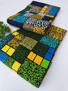 Original Dutch 100% Cotton Loincloth Super Glitter Wax Grand Super Gold Wax African Fabric Woven Printed Cover for Clothing Bags - Product Image 4