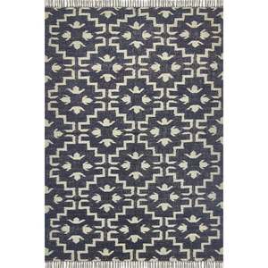 Stylish and Functional 4x6 Wool and Jute Dhurrie <b>Rug</b> Handcrafted for <b>Long</b> Lasting Beauty and Earthy Elegance - Product Image 2