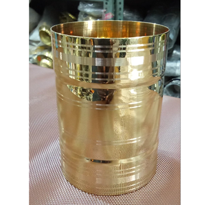 Taza medidora de latón puro de moda para utensilios de cocina, proveedor mayorista para hoteles y restaurantes, taza medidora de arroz para cocinar. - Product Image 1