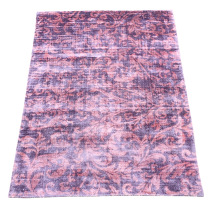 Tapis géométrique en laine tissé à la main sur mesure 10'x14' Rouge et crème traditionnel à poils ras avec support en coton pour maison de luxe - Product Image 3