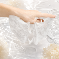 Mascarilla Facial Biodegradable Y373 de Terciopelo de Nieve Tremella con Textura de Gel de Fibra Vegetal de Edelweiss