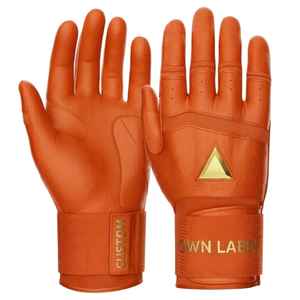 Gants de frappe de baseball personnalisés en cuir Cabretta, antidérapants, professionnels, pour adultes, avec fermeture auto-agrippante, couleur et marque personnalisables - Product Image 4
