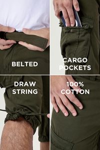Shorts de sport décontractés pour hommes, grande taille, séchage rapide, pour course à pied et entraînement en extérieur, avec poches - Product Image 6