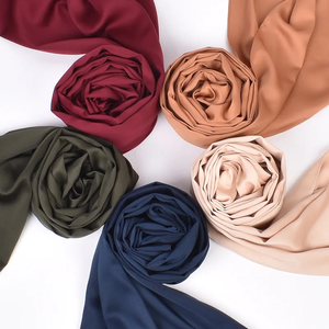 110cm*110cm Solid Color <b>Satin</b> Square Head Scarf Women Fashion Square Head Wrap Shawl Scarves Foulard <b>Hijab</b> Neckerchief Bandana - Product Image 3