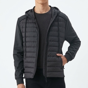 Mens Packable Puffer Jacket Custom Lightweight Winter Warm Padded <b>Coat</b> Outdoor Wholesale Private Label Supplier - Product Image 5