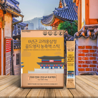 [Kreaders] Extrait de ginseng rouge coréen de 6 ans, Reishi doré, 12g x 100 bâtonnets, K-FOOD, K-HEALTH