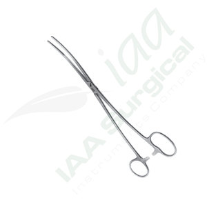 คีมหนีบหลอดเลือด Bozemann-Douglas Hemostat ขนาด 26 ซม. 10¼ นิ้ว คีมผ่าตัดแบบใช้มือ สำหรับการผ่าตัดทั่วไป ได้รับการรับรองมาตรฐาน CE ระดับ Class II - Product Image 5