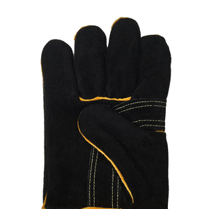 Gants de soudage en cuir durables, protection de sécurité, résistance à la chaleur, imperméables, antidérapants, sans silicone, sans poudre, personnalisables - Product Image 2