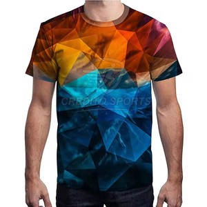 Camiseta Sublimada Transpirable para Hombre, Cómoda, Estilo Urbano, Fabricada en Fábrica, Gran Venta - Product Image 3