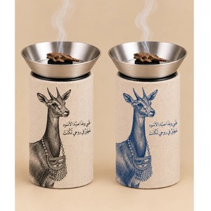 Quemador de incienso de acero inoxidable Heritage Sketch con diseño de mezquita, soporte aromático para uso en todas las estaciones - Product Image 6