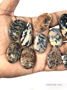 Opale Dendritique Rose Naturelle Cabochon Pierre Précieuse Non Montée Formes Mixtes 20-30mm Livraison Rapide Prêt à Expédier - Product Image 3