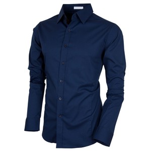 Chemise en satin décontractée, design personnalisé, couleur unie, haute qualité, col à un bouton, respirante, prix bas, infroissable - Product Image 3