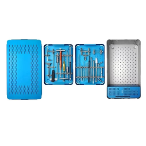 High quality manual power source dhs & dcs plate orthopedic <b>surgical</b> <b>instruments</b> set german stainless steel - Product Image 2