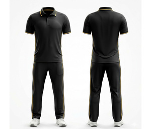 Ropa Deportiva de Cricket de Secado Rápido con Impresión por Sublimación Completa |   Uniforme de Cricket para Hombres, Mujeres y Jóvenes, Camiseta Polo y Pantalones, Conjunto Completo para Equipo - Product Image 1