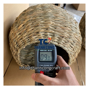 Whimsical Rattan Swallow Wall Decor Set Venta al por mayor agrega encanto natural al dormitorio de los niños con textura ligera de ratán - Product Image 5