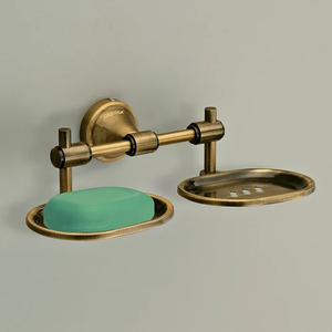 High Quality Brass <b>Soap</b> <b>Holder</b> Double <b>Soap</b> <b>Holder</b> Wall Mounted Hotels Room <b>Soap</b> <b>Holder</b> Hot Sale - Product Image 1