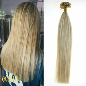 Vietnamese Remy Human Hair I Tip Extensions Colored 100g Nano <b>Ring</b> Attachment Double Drawn Thick Ends Perm Ready - Product Image 1
