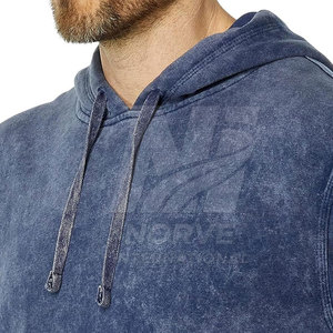 Sudaderas con Capucha para Hombre, Estilo Acid Wash, Diseñadas con Tela de Algodón Transpirable, para Aventuras Diarias al Aire Libre y Estilo de Vida Relajado - Product Image 5