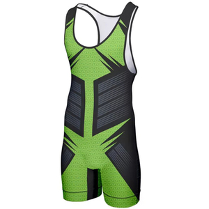 Uniformes de Lucha Libre Profesional Sublimados al por Mayor en EE. UU., Singlets, Ropa Deportiva, Singlet de Lucha Libre - Product Image 2
