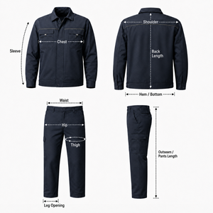 Cotton Hi Vis <b>Waterproof</b> Unisex Work <b>Overall</b> CE Certified Fire Proof Industrial Safety Uniform Jumpsuit Customizable Digital - Product Image 2