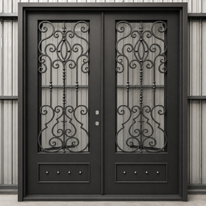 Diseños de Puertas Metálicas Personalizadas de Primera Calidad: Hermosas Puertas de Hierro Forjado y Puertas de Acero Resistentes Diseñadas para Mejorar el Valor de su Propiedad. - Product Image 2