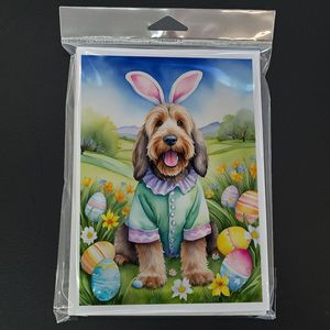 Otterhound <b>Easter</b> <b>Egg</b> <b>Hunt</b> Greeting Cards Pack of 8 Whimsical A7 Blank Note Cards with Envelopes 5x7 Size - Product Image 3