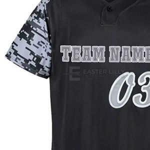Uniformes de béisbol de diseño único hechos en fábrica, uniformes de béisbol con logo personalizado impreso para unisex - Product Image 4