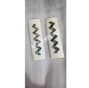 Escama de cuchillo artesanal de hueso pulido con diseño elegante incrustado para proyectos profesionales de cuchillería y herramientas - Product Image 6