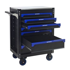 Carrello Portautensili in Acciaio con 7 Cassetti e Ruote, 30 Pollici, Pratico per Garage e Magazzini - Product Image 6