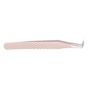 High Quality <b>Individual</b> Stainless Steel Eyelash Extensions Tweezers Silver Eyebrow Extension <b>Lash</b> with Pointed Tip - Product Image 3