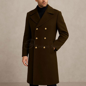 Stylish <b>Winter</b> Wear <b>Men</b> Long <b>Coat</b> Elegant Design <b>Men</b> Long <b>Coat</b> Comfortable Fit <b>Men</b> Long <b>Coat</b> For Daily Use - Product Image 2