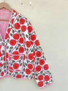 Nouvelle veste pour femme de qualité supérieure, faite à la main, pour l'hiver, le printemps et l'automne, écologique, imprimée numériquement, respirante, à séchage rapide, 100% coton - Product Image 2