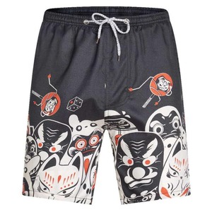 Women's Summer Casual Cargo Shorts Mid Waist Large Pocket <b>Elastic</b> Waist Polyester/Cotton Washed Shorts - Product Image 4