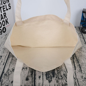 Sac fourre-tout tendance en coton/toile avec longue anse pour adolescents, idéal pour le sport et le fitness, à porter à l'épaule - Product Image 3