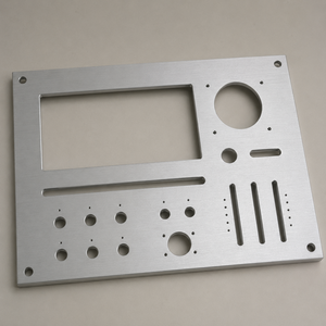 Servicios de Fabricación OEM/ODM Disponibles, Panel de Control de Aluminio Anodizado, Fabricación de Chapa Metálica - Product Image 3