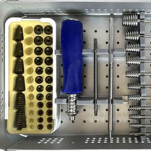 Kit de Instrumentos Quirúrgicos Ortopédicos Subtalar, Juego de Instrumentos Quirúrgicos para Pie y Tobillo de Acero Inoxidable con Certificación CE de Grip Surgical - Product Image 2