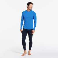 Layanan OEM Pakaian Fitness Pria Rash Guard Lengan Panjang Rash Guard Pria Untuk Dijual Online 2026 Rash Guard Pria Berkualitas Tinggi Lengan Panjang