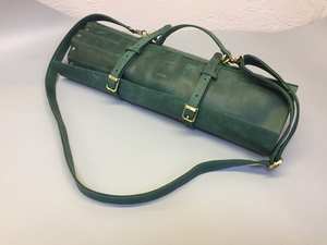 Sacs à couteaux en cuir synthétique portables à roulettes, sac à couteaux de cuisine, étui pour couteau de chef, sac à dos pour couteau de chef LKR-0378 - Product Image 3