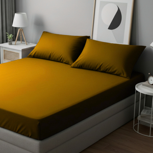 Professionals in Selling Ultimate Quality Fabric Density 130 GSM 4 Pcs Polyester Bedsheet Set with Customized Logo Option - Product Image 1