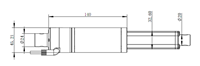 Kit de conversion pour voiture électrique, moteur de ventilateur sans balais 120V, enrouleur de voile de jib, mécanisme d'horloge silencieux, gyroscope de coque