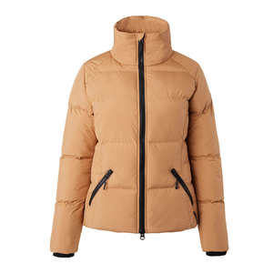 Nueva Colección 2026 Chaqueta Bomber Larga de Algodón para Mujer, Hecha a Medida, con Cierre de Cinturón, Impermeable - Product Image 1